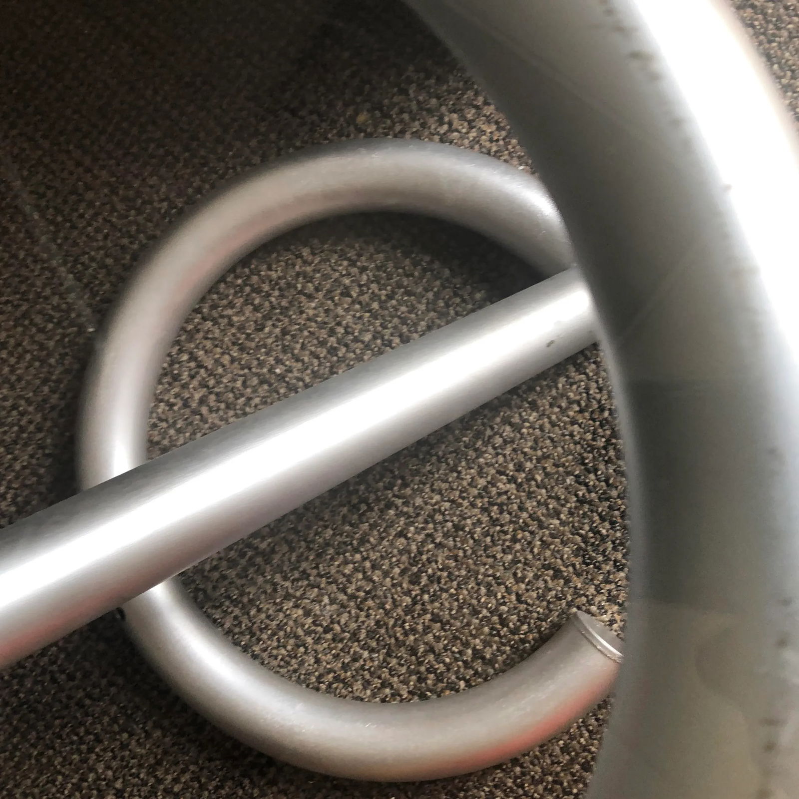 1980s Contemporary Chrome Side Table - 2