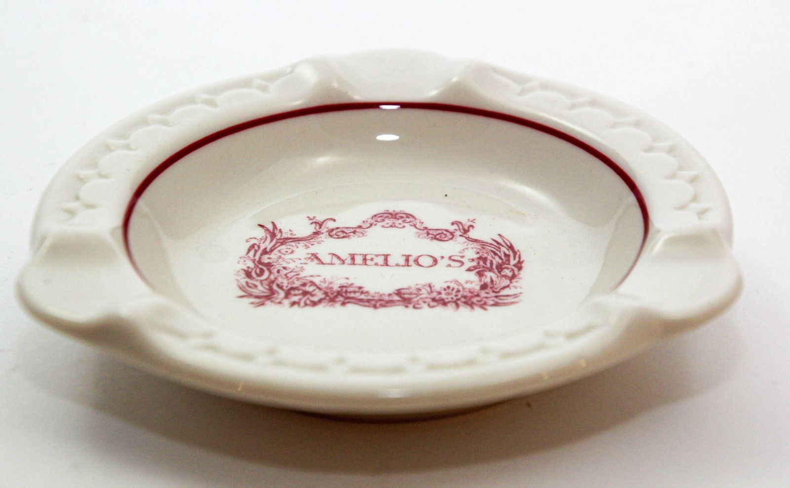 Amelios San Francisco Ashtray Collectible Porcelain Dish 1950s - 2
