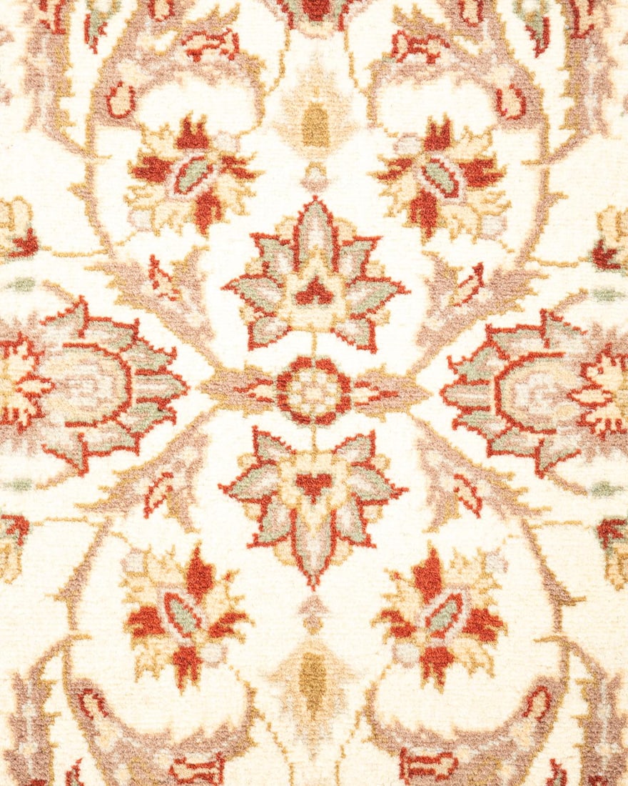 Mogul, One-of-a-Kind Hand-Knotted Area Rug - Ivory, 3' 2" x 5' 2" - 3