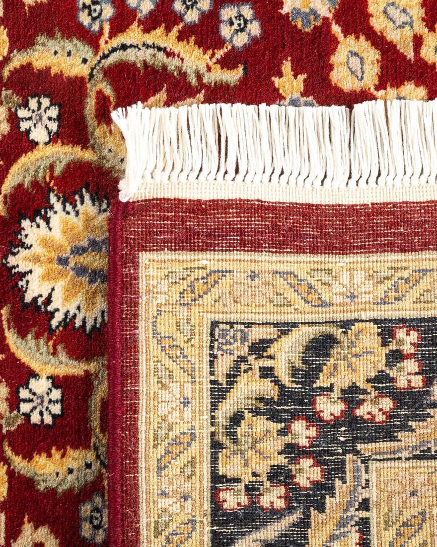 Mogul, One-of-a-Kind Hand-Knotted Area Rug - Red, 3' 0" x 4' 9" - 5