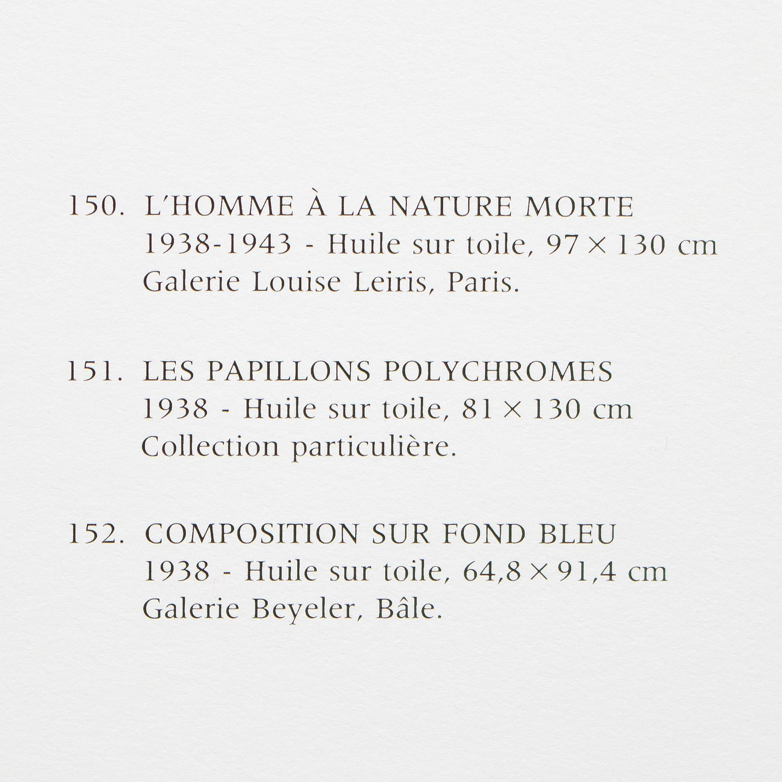 1990 After F. Leger "The Man in Still Life", "Polychrome Butterflies", "Composition", Full-Color Pri - 4