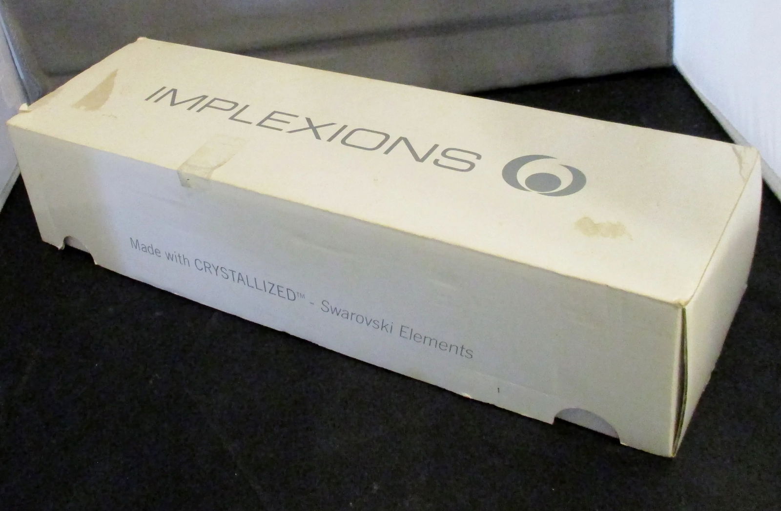 Implexions Crystal Infinity Poetic Tealight Lucite Candle Holder New in Box - 11