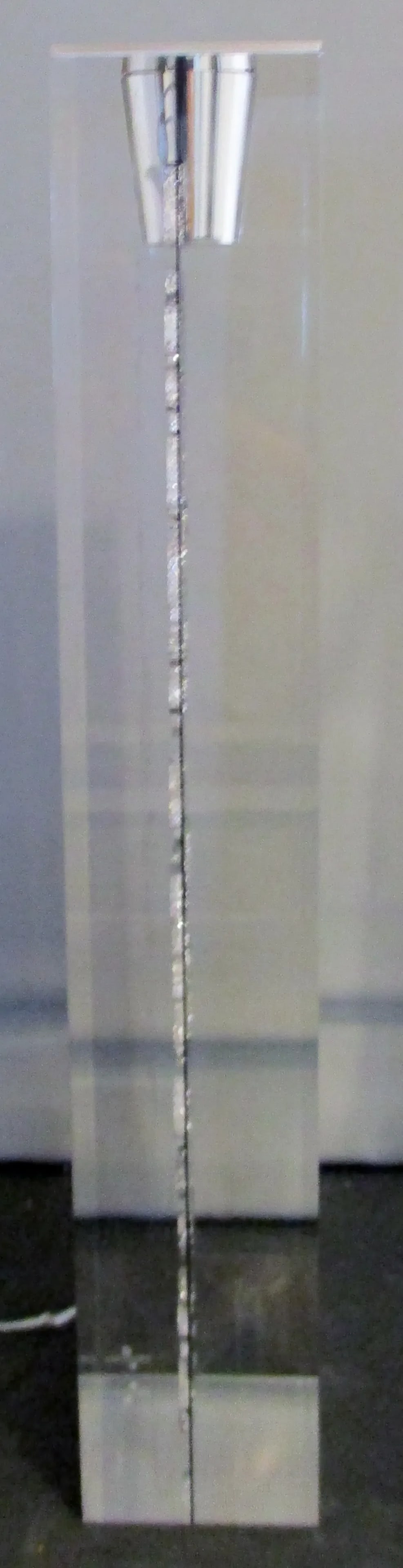 Implexions Crystal Infinity Poetic Tealight Lucite Candle Holder New in Box - 3