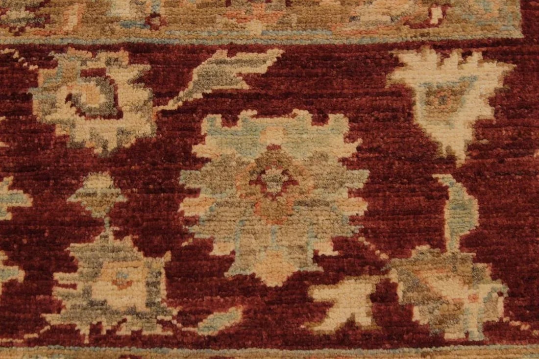 1990s Shabby Chic Contemporary Ziegler Wool Rug -8'0 X 9'9 - 7