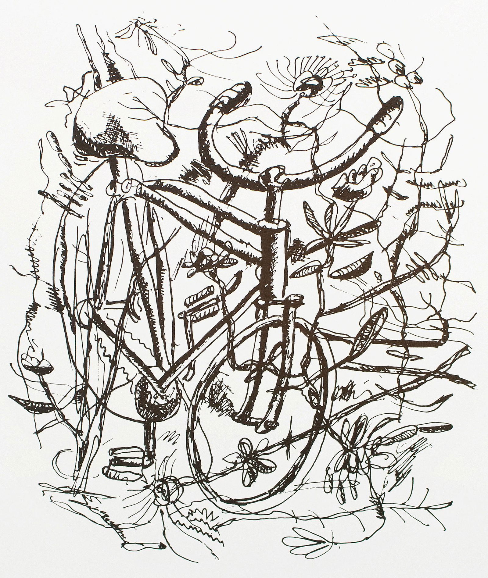 1990 After Fernand Leger "The Circus - Bicycle" Excerpt, Full-Color Parisian Print - 7