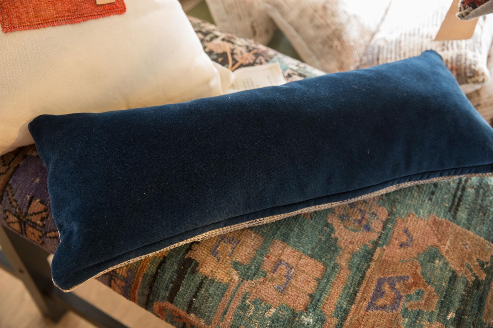 Reclaimed Rug Fragment Pillow - 4