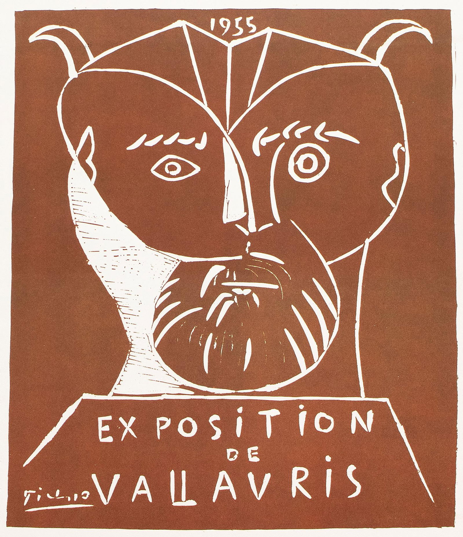 1957 After Pablo Picasso "Exposition De Vallauris, 1955" Full-Color Poster - 5