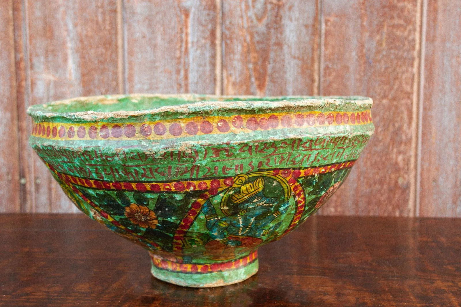 Ganesha Antique Papier MachâË†Å¡Ã‚Â© Bowl - 6
