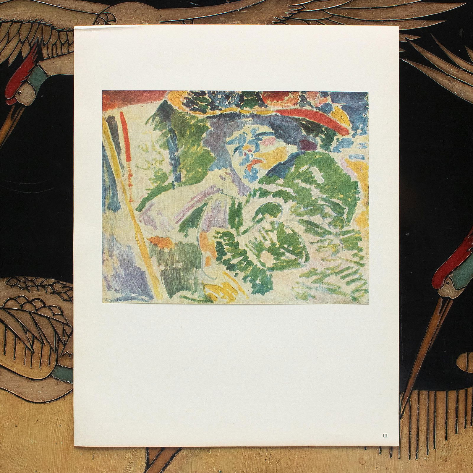 1950 After André Derain "The Woman at the Transatlantique", German Edition Offset Lithograph - 4