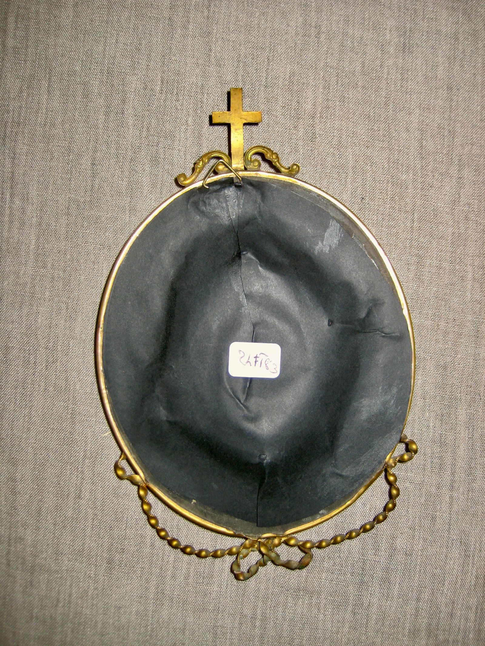 Mdi 19th Century Napoleon III Frame Meershaum Bas Relief Representing the Crucifixion - 7