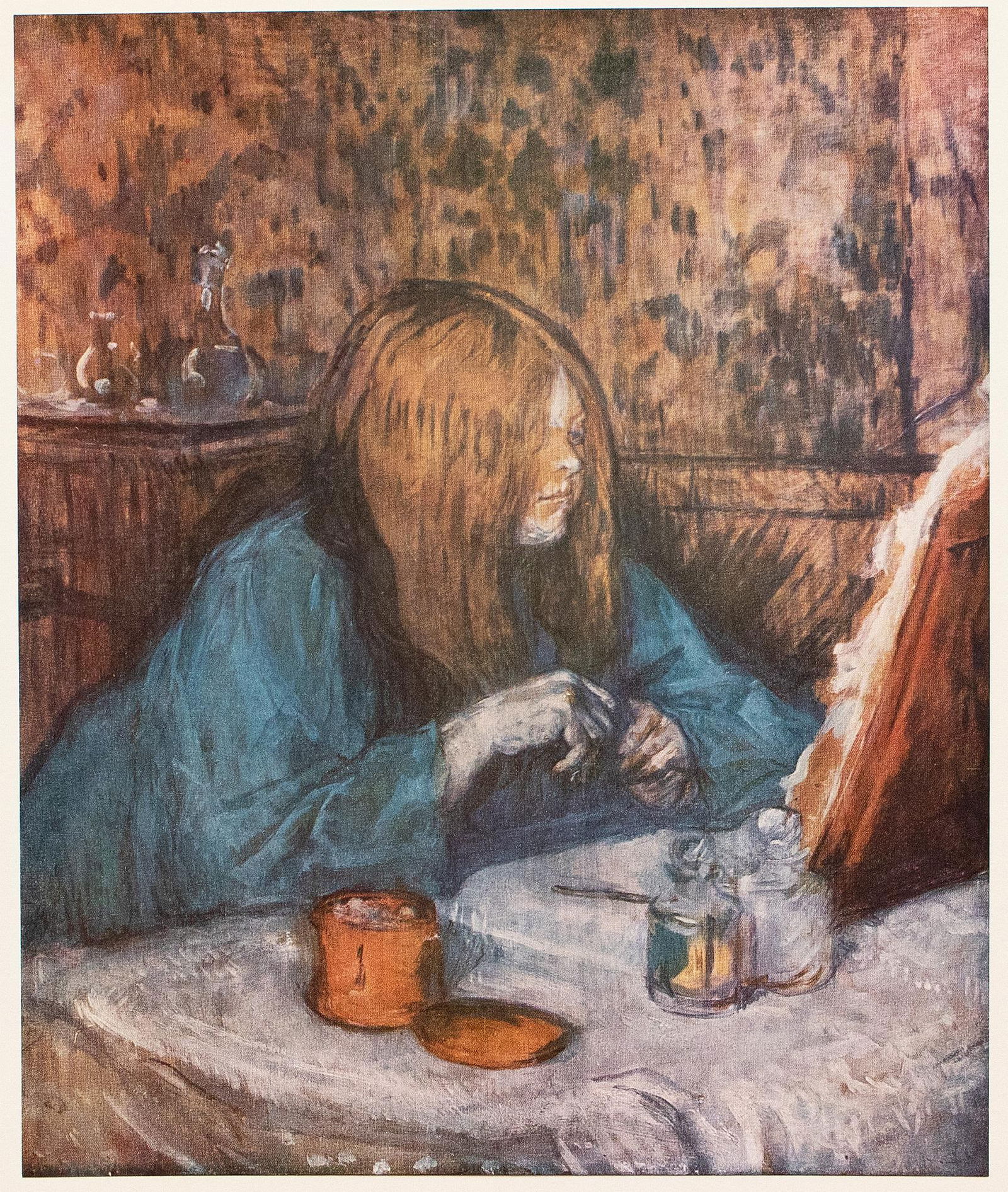 1952 After Toulouse-Lautrec "Woman at Her Toilette", Full-Color Print - 3