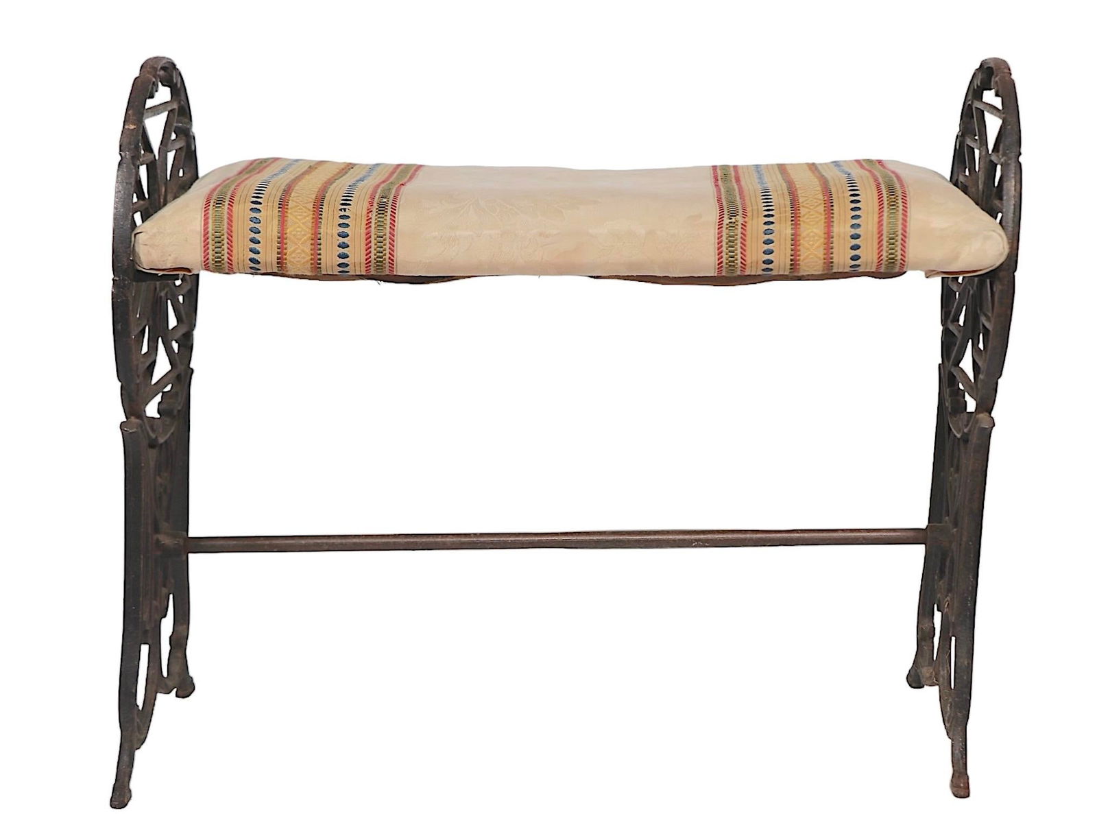 Art Deco Iron Bench C 1920/30's - 5