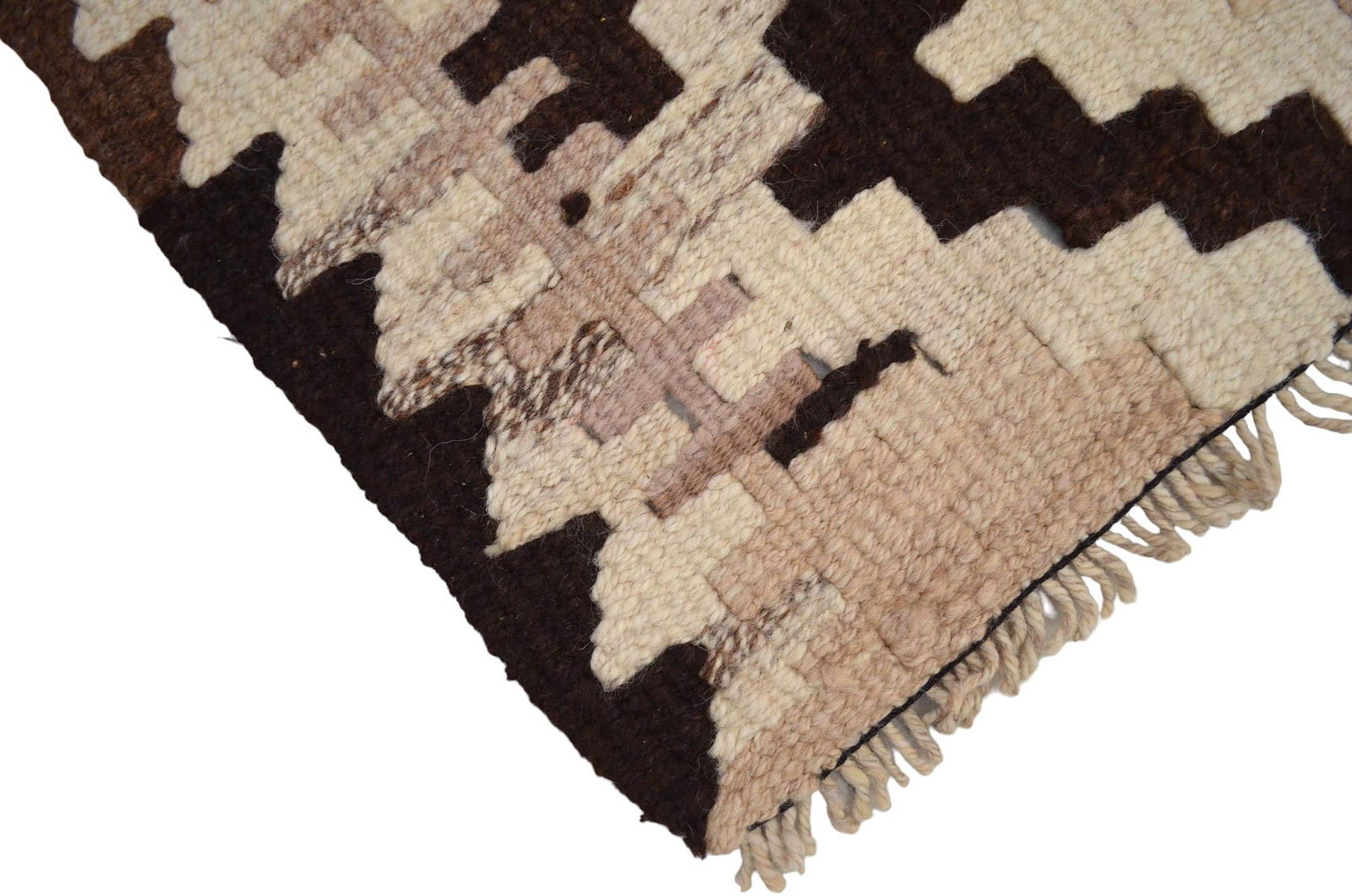 1960s Vintage Handmade Turkish Runner Rug Undyed Wool Hallway Rug - 2"²10"³ × - 14