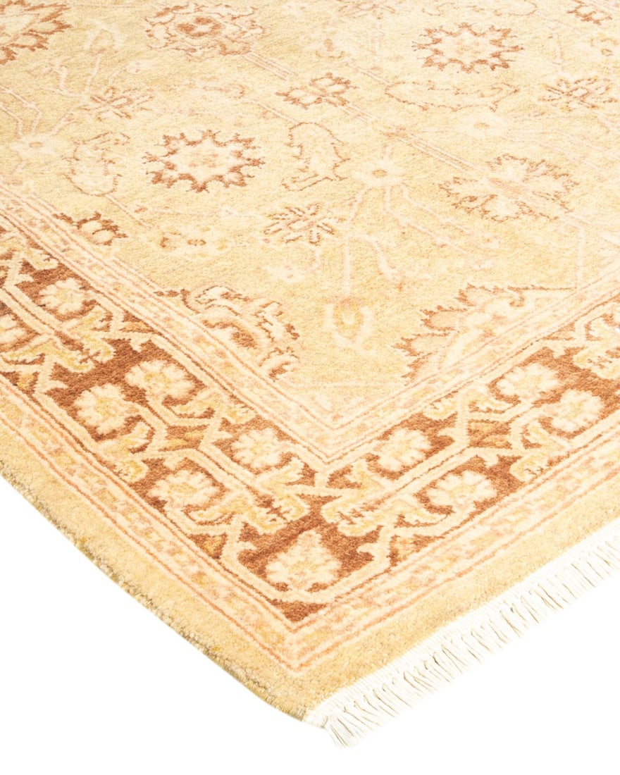 Eclectic, One-of-a-Kind Hand-Knotted Area Rug - Ivory, 3' 1" x 5' 1" - 2