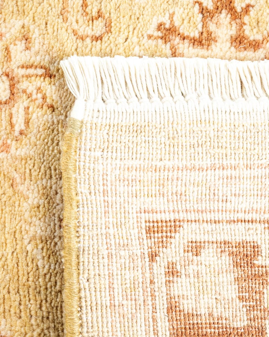 Eclectic, One-of-a-Kind Hand-Knotted Area Rug - Ivory, 3' 1" x 5' 1" - 5