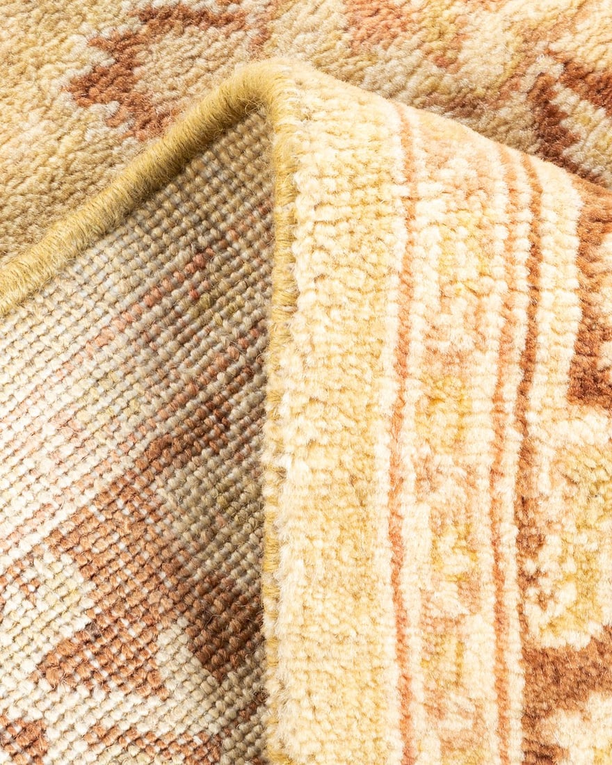 Eclectic, One-of-a-Kind Hand-Knotted Area Rug - Ivory, 3' 1" x 5' 1" - 6