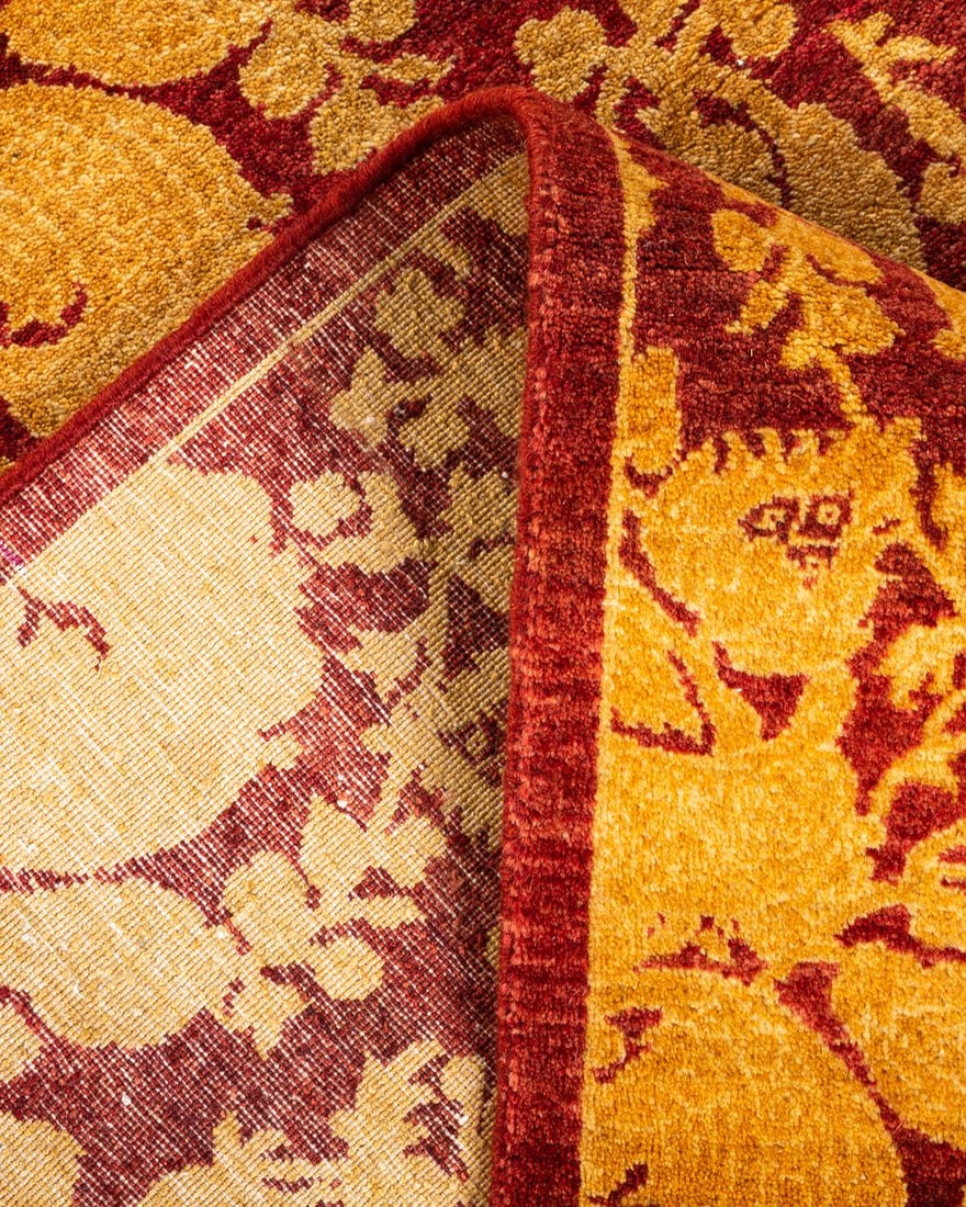 Mogul, One-of-a-Kind Hand-Knotted Area Rug - Red , 4' 8" x 7' 1" - 6