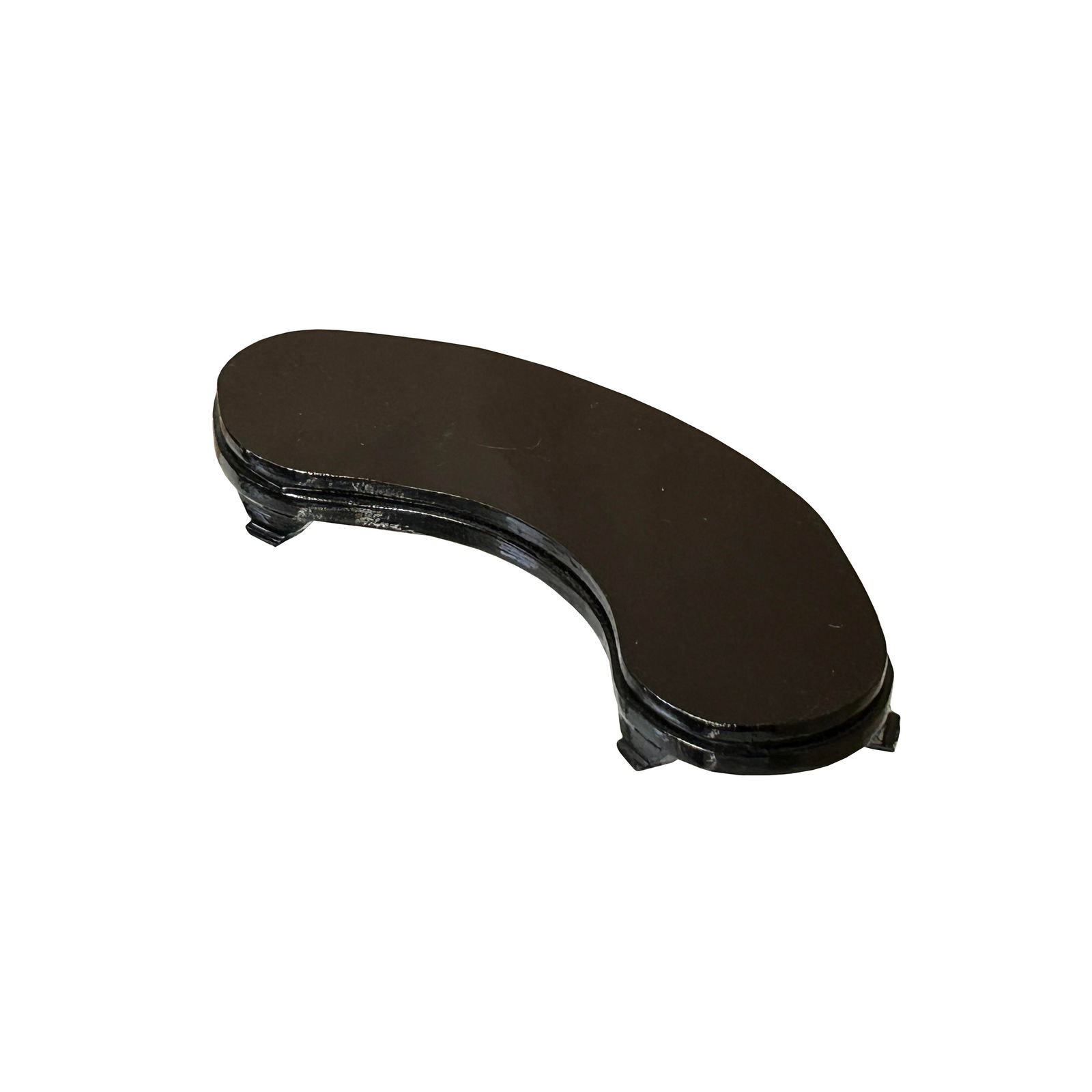 6" Dark Brown Wood Arch Irregular Shape Display Stand Riser Easel - 5