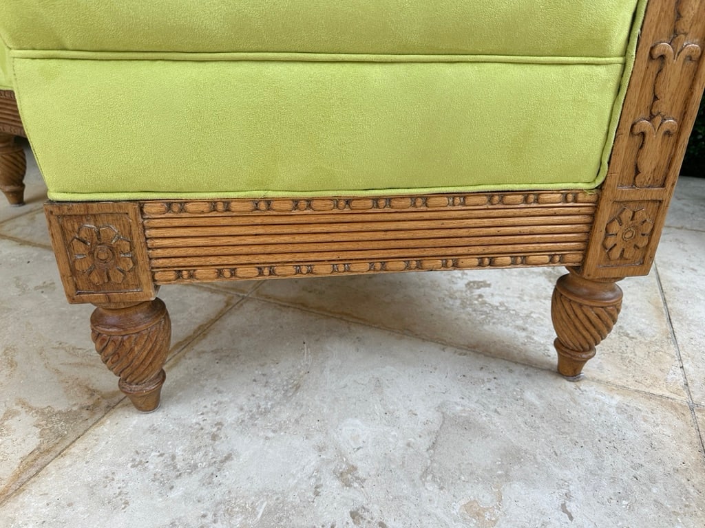 1990s Pair of Modern Style Curved Settees - 7