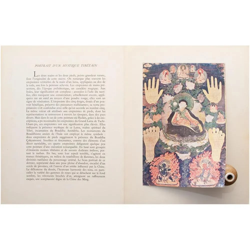 1954 Portrait of a Tibetan Mystic, First Edition Parisian Full-Color Print - 3