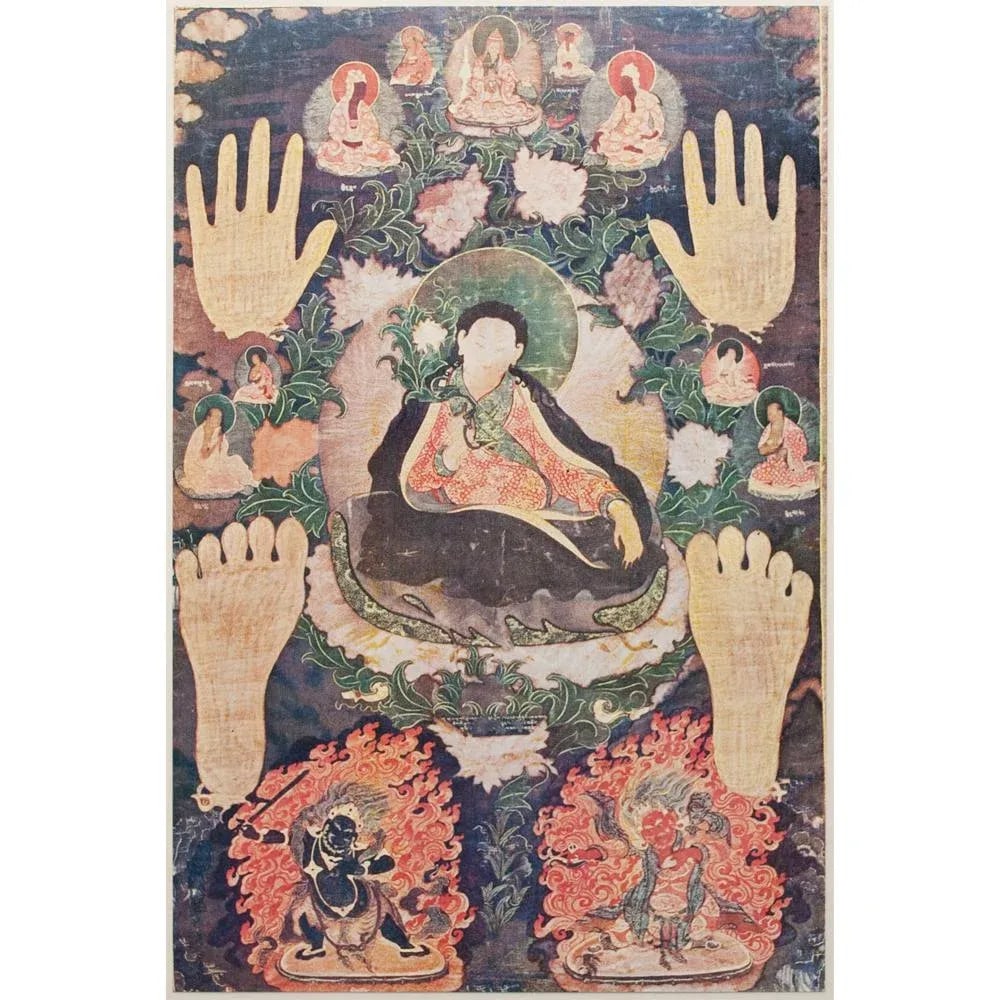 1954 Portrait of a Tibetan Mystic, First Edition Parisian Full-Color Print - 8