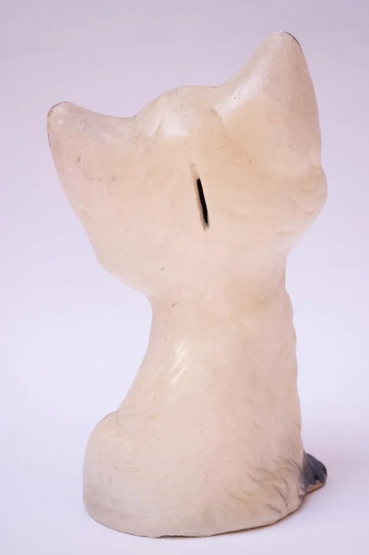 1950s American Painted Chalkware Cat - 5