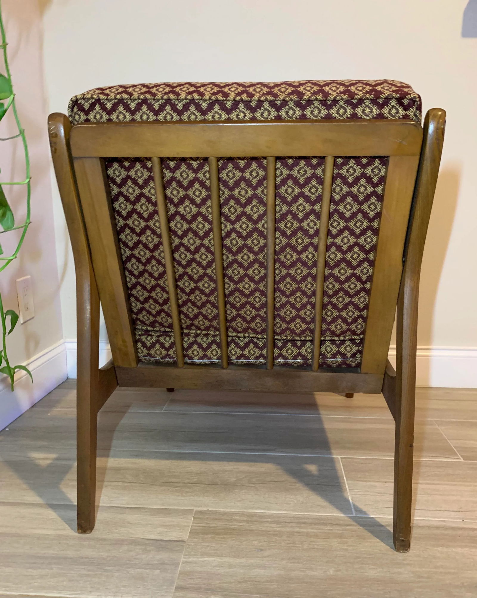 Mid Century Modern Danish Walnut Lounge Chair - 6