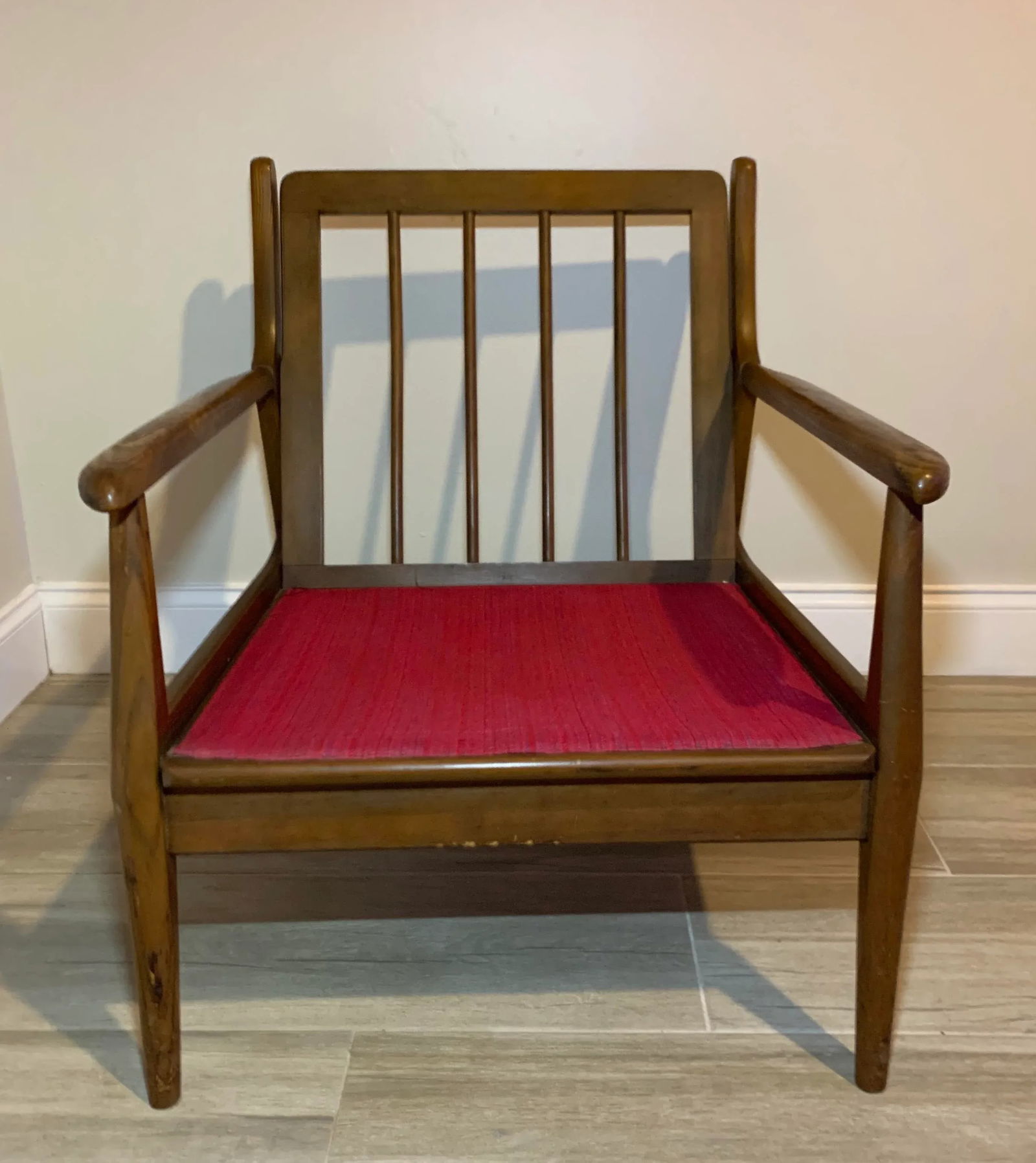 Mid Century Modern Danish Walnut Lounge Chair - 7