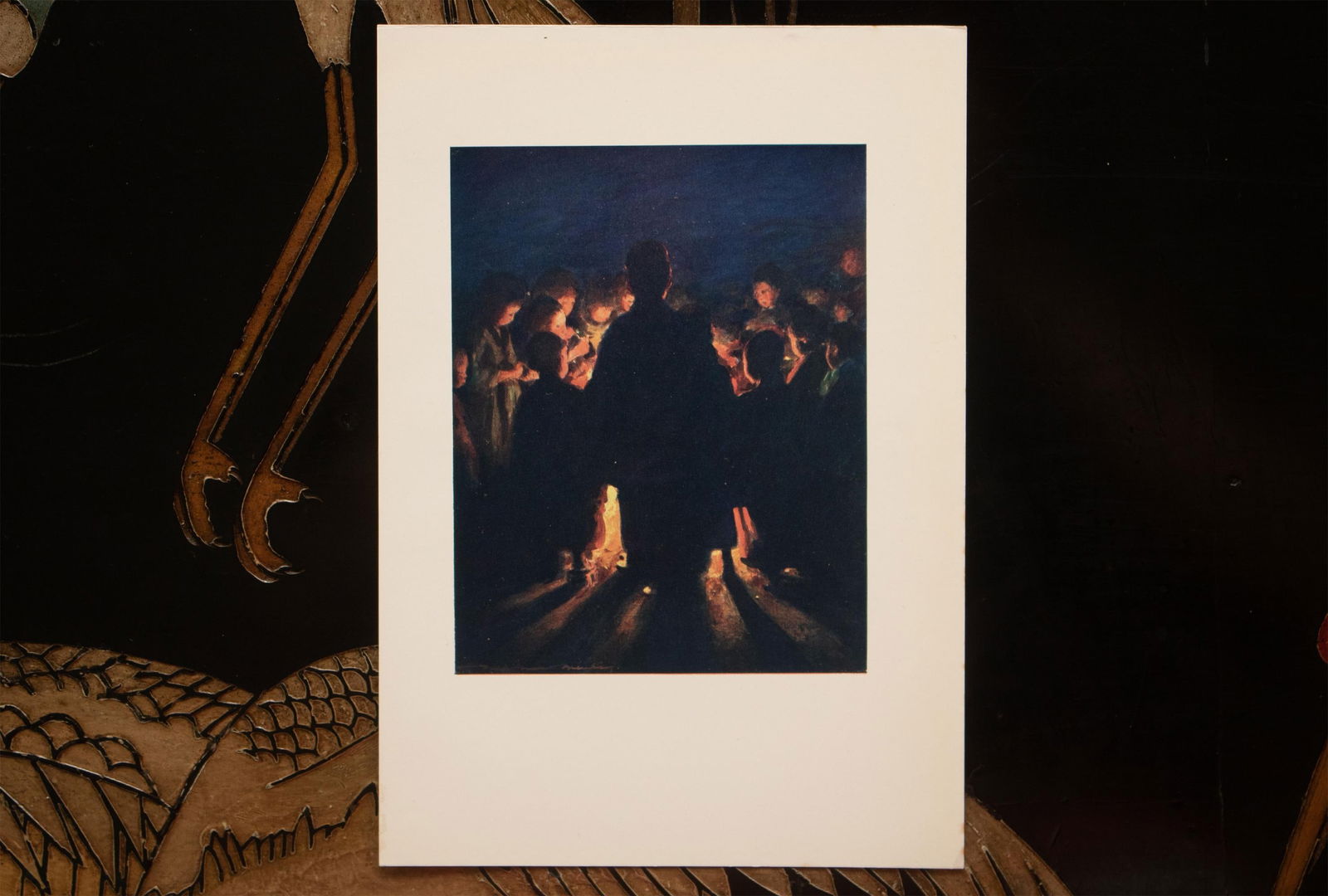 1901 Mortimer Menpes, "Reflections" Original Period Antique Print of Japan From London - 4