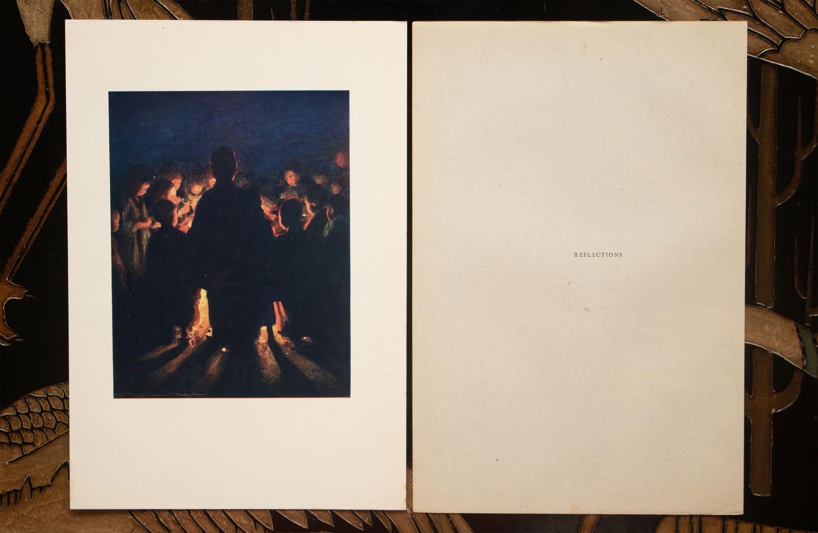 1901 Mortimer Menpes, "Reflections" Original Period Antique Print of Japan From London - 5