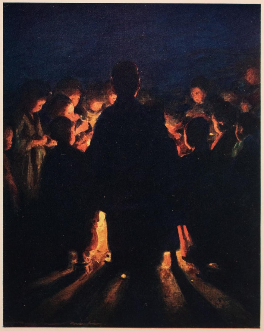 1901 Mortimer Menpes, "Reflections" Original Period Antique Print of Japan From London - 6