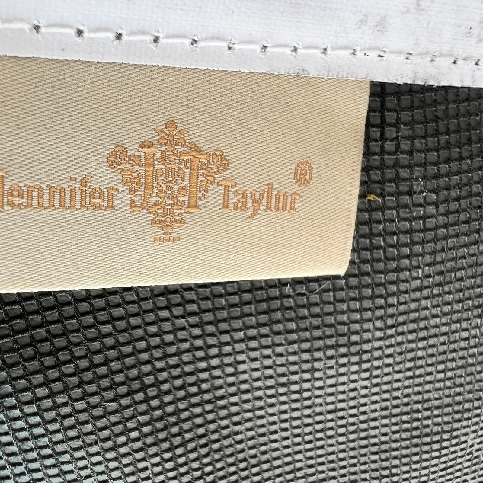 Hour Glass Shape Tassel Trimmed Footstool - 3