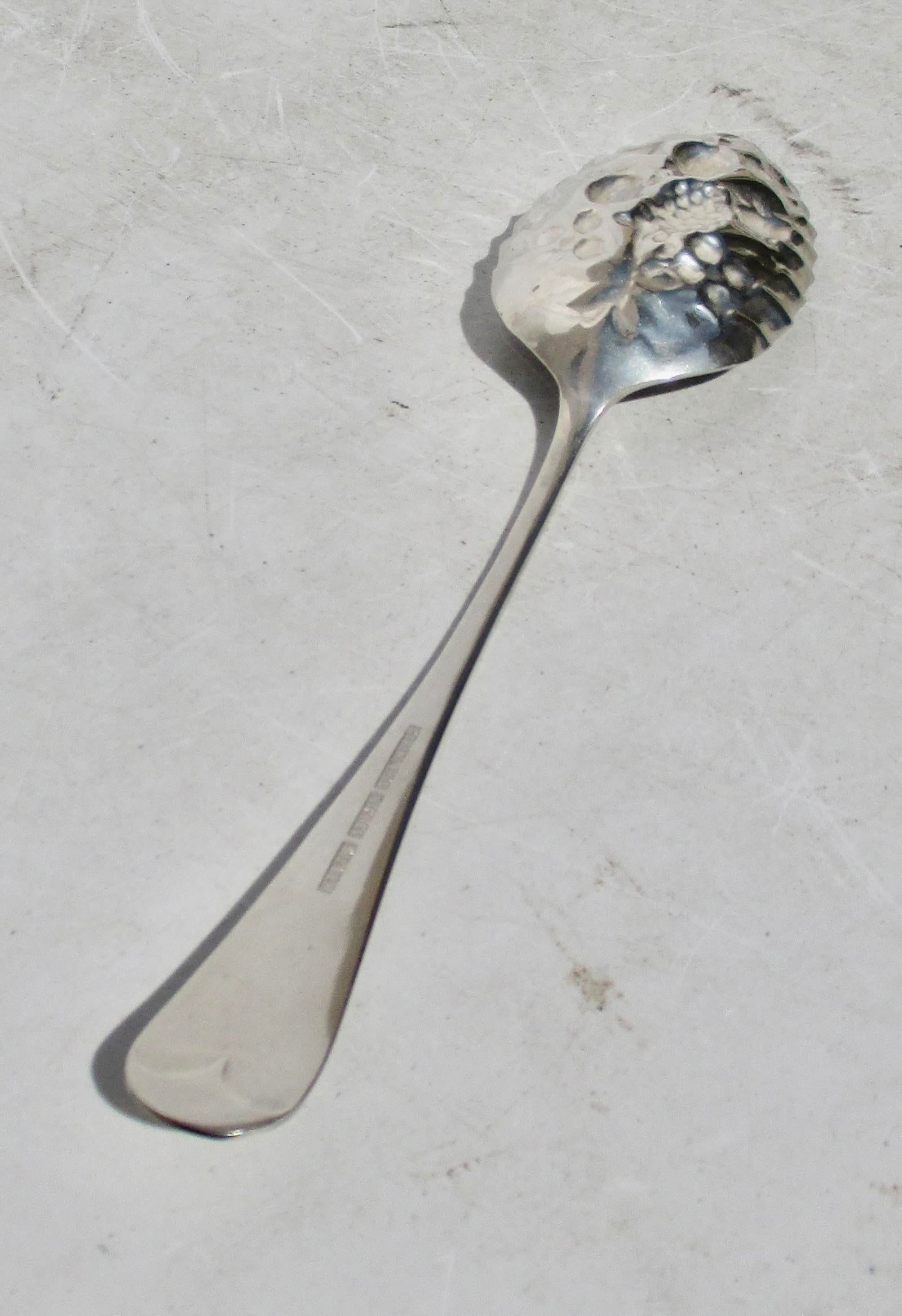 Stainless Nickel Silver Berry Spoon - 3