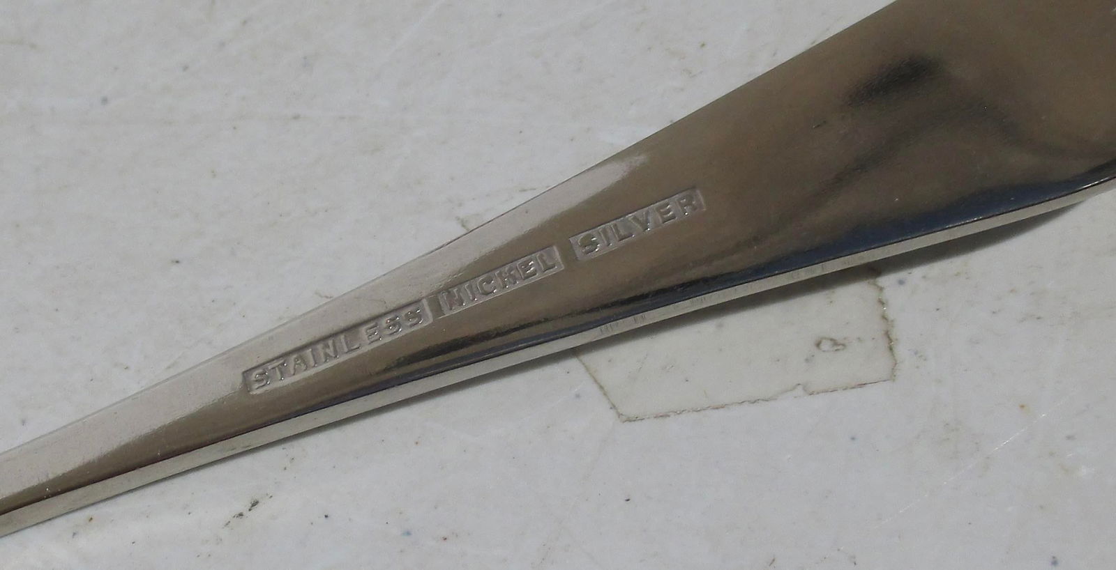 Stainless Nickel Silver Berry Spoon - 5