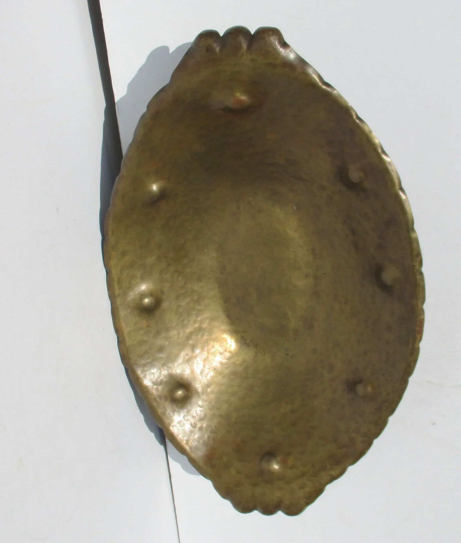 Arts and Crafts Hammered Copper Bowl Circa 1910s - 3