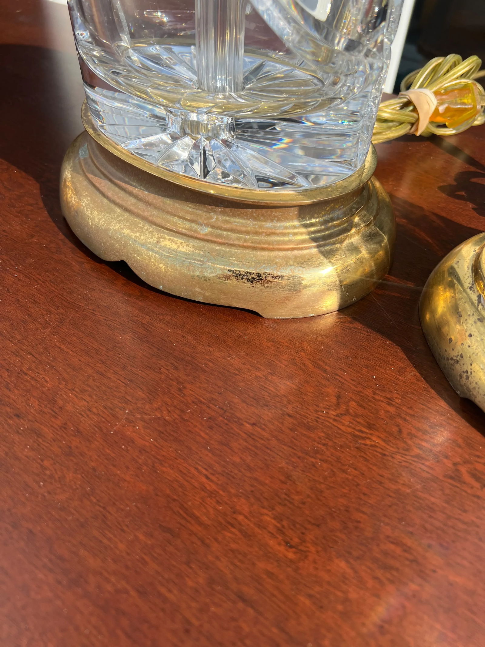 1970s Waterford Crystal Lamps - a Pair - 5