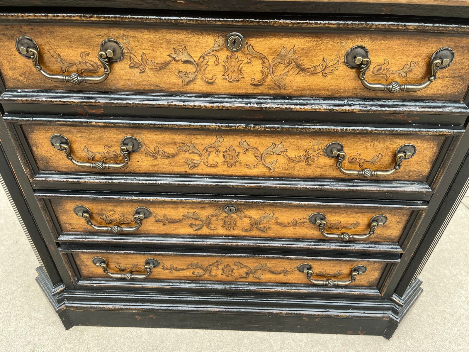 Hooker Furniture North Hampton Collection Ebonized Maple Lateral Filing Cabinet - 11