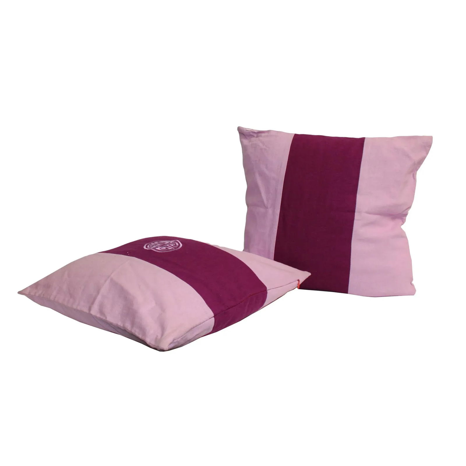 Purple Color Square Fabric Couch Sofa Cushions - a Pair - 3