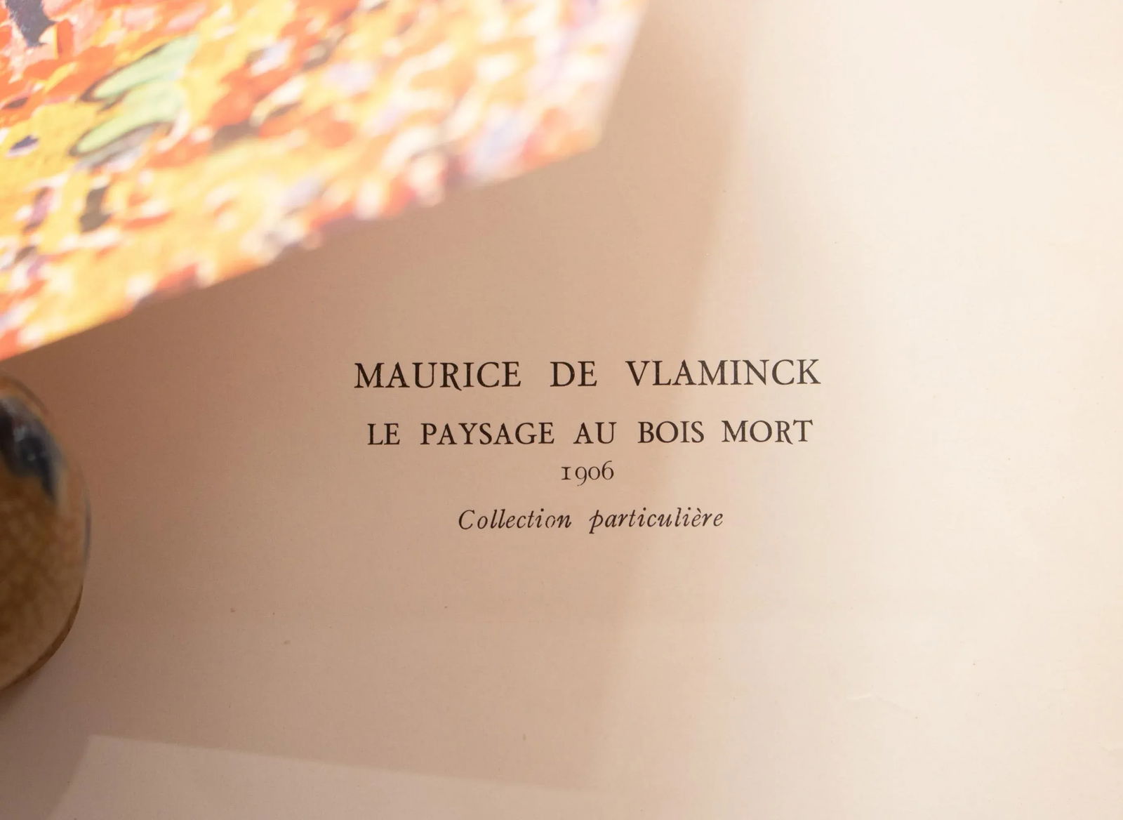 1943 After Maurice Vlaminck "Landscape With Dead Wood", First Edition Offset Lithograph - 6