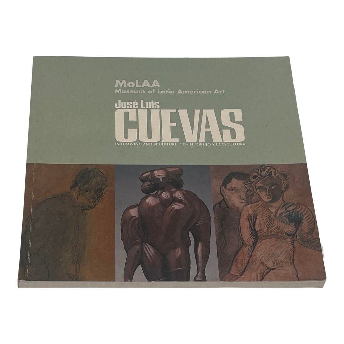 Jose Luis Cuevas Signed Molaa Museum of Latin American Art Drawing and Sculpture: Jose Luis Cuevas Signed Molaa Museum of Latin American Art Drawing and Sculpture. Signed and autographed by artist in the exhibition of 2005. Softcover. José Luis Cuevas was a Mexican artist, he