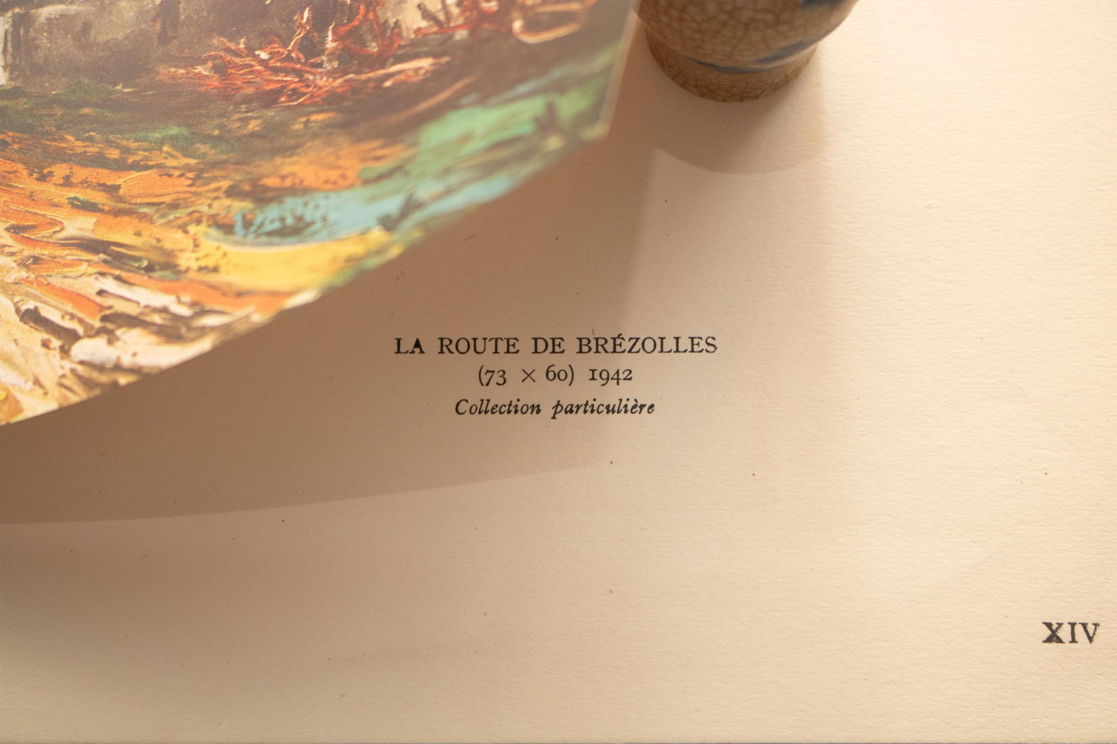 1947 After Maurice Vlaminck "The Brezolles Road", First Edition Period Parisian Lithograph - 6