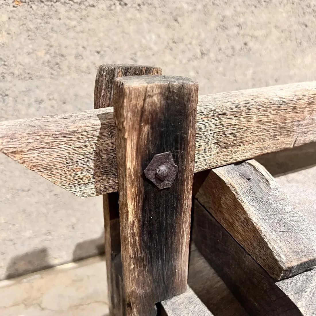 Farmhouse Rustic Primitive Tortilla Press Mesquite Wood - 2