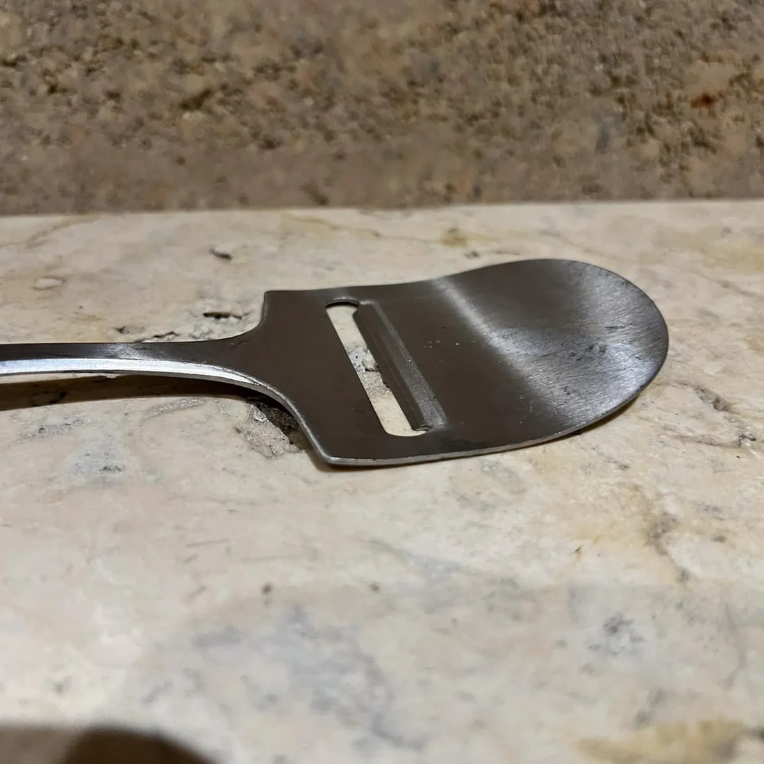 1960s Dansk Brass Stainless Cheese Slicer Japan - 4