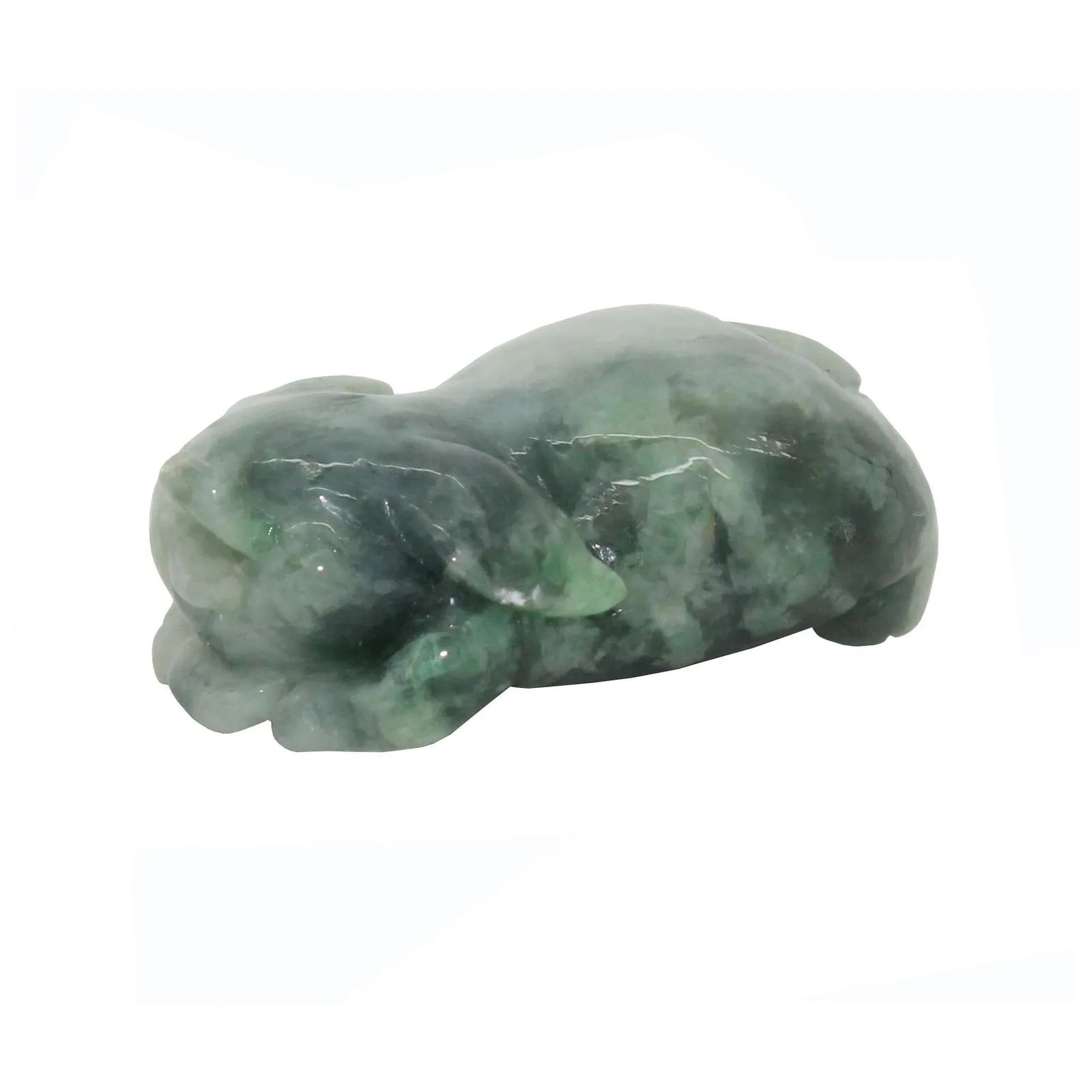 Jade Pendant With Chinese Lucky Zodiac Pig Figure - 2
