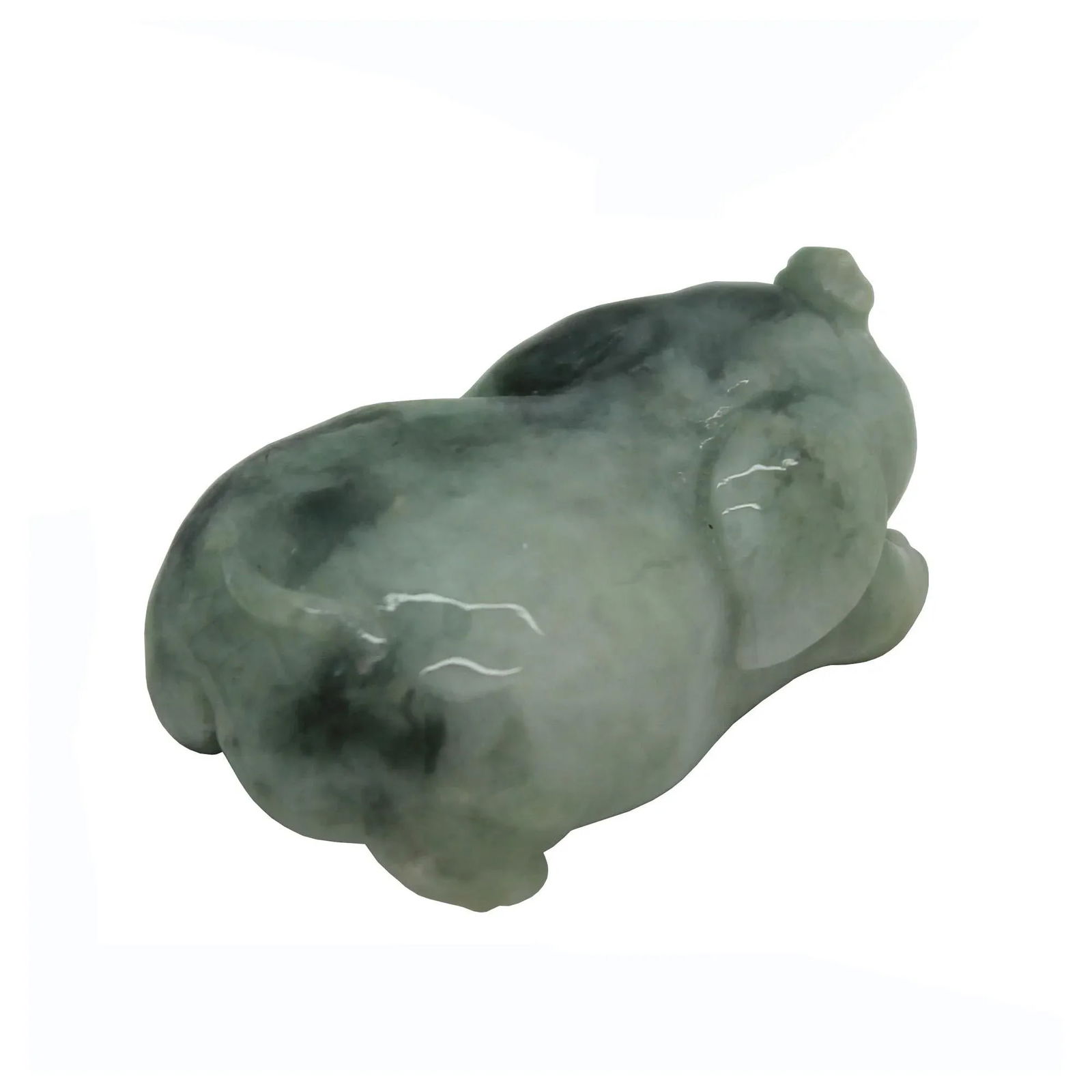 Jade Pendant With Chinese Lucky Zodiac Pig Figure - 4