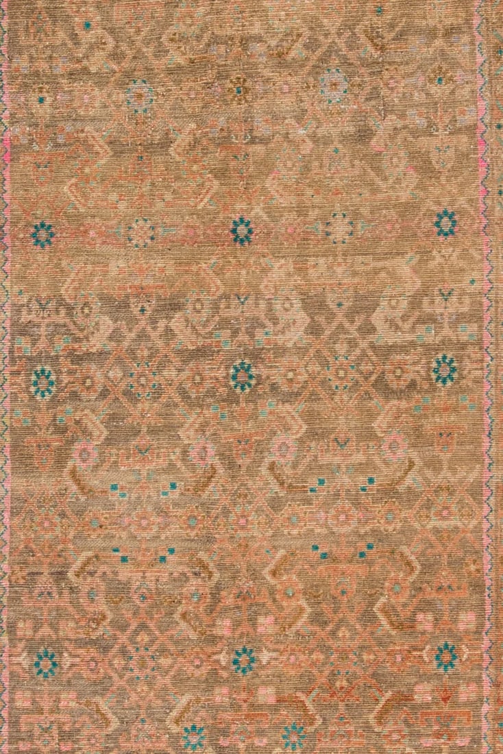 Vintage Persian Runner Wool Rug - 5