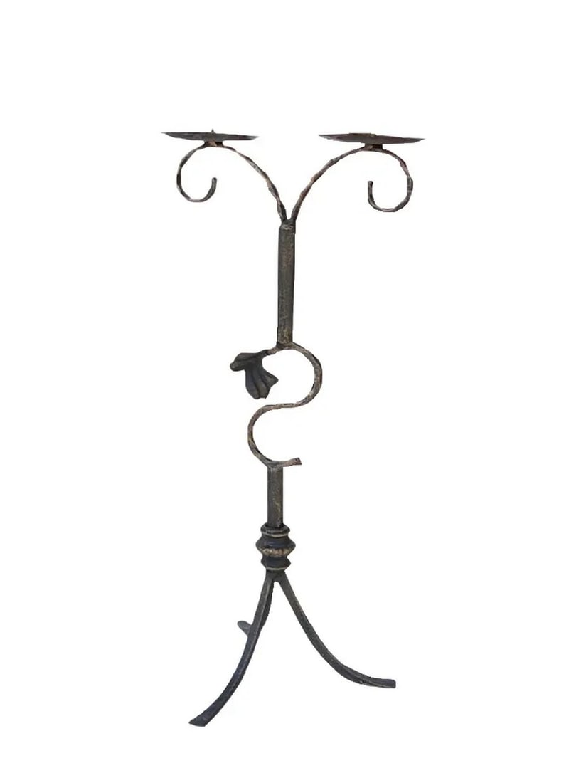 Decorative Metal Bronze Table Top Candle Holder (1 of 5)