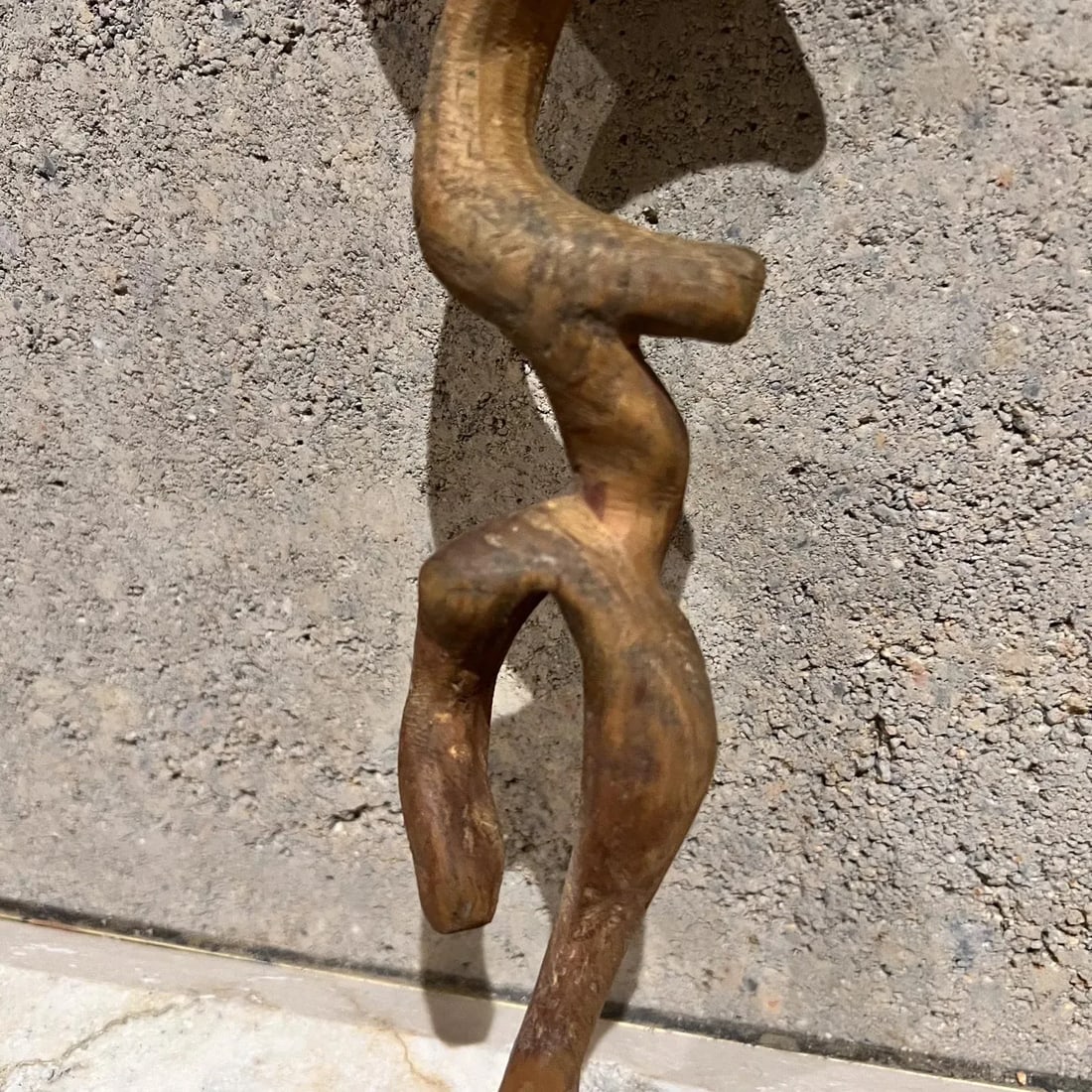 1970s Organic Modern Wood Sculpture - 2