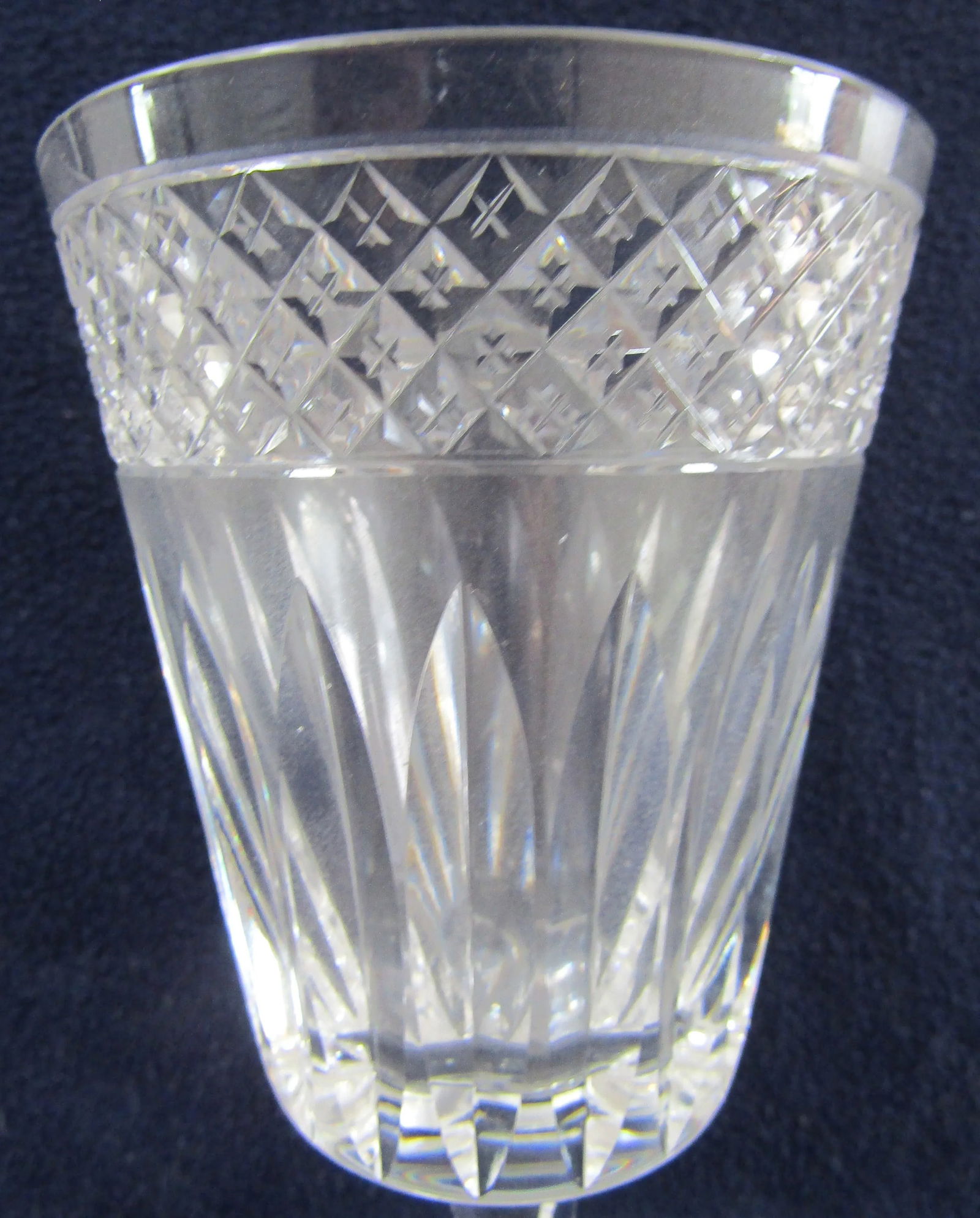 1930s Hawkes Crystal Donisel Stem 6015 Water Goblets- Set of 7 - 4