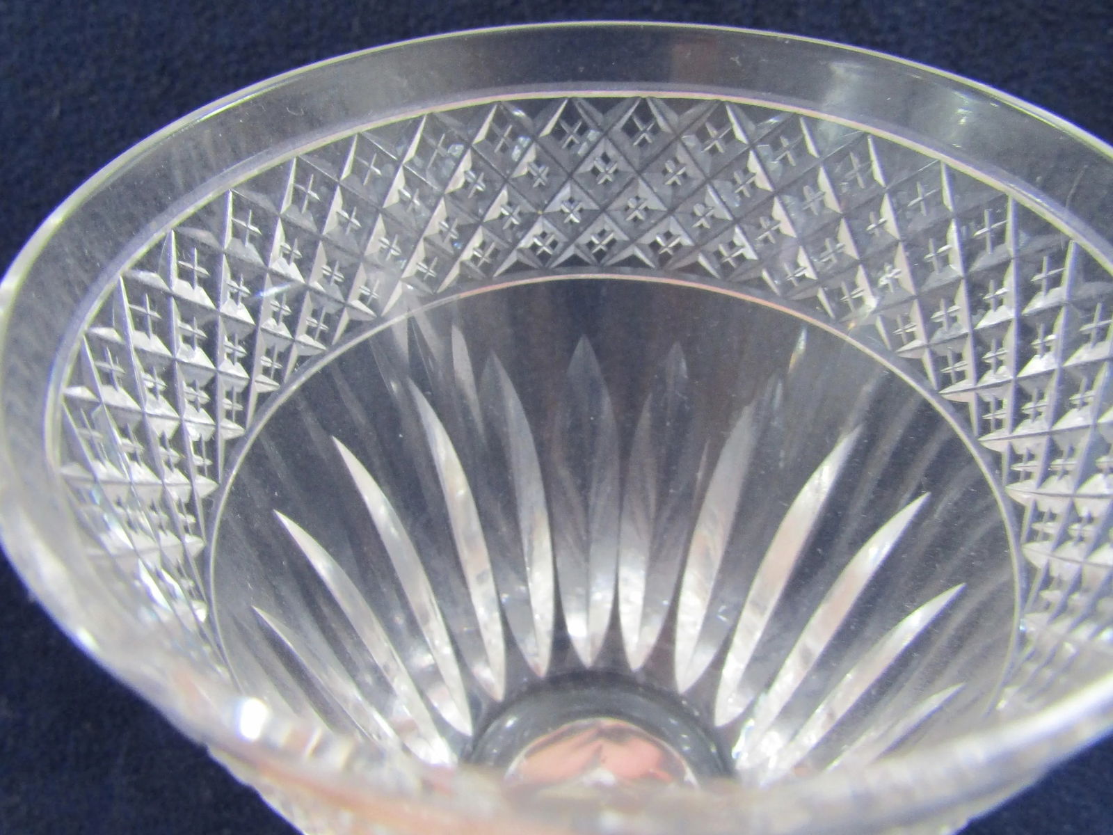 1930s Hawkes Crystal Donisel Stem 6015 Water Goblets- Set of 7 - 8